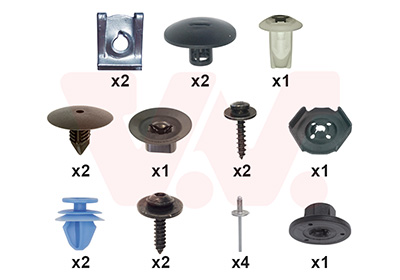 Van Wezel Montageset, achterscherm 1555796