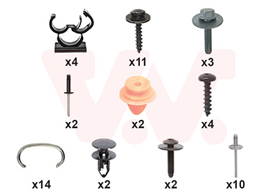 Van Wezel Montageset, bumper 1557794
