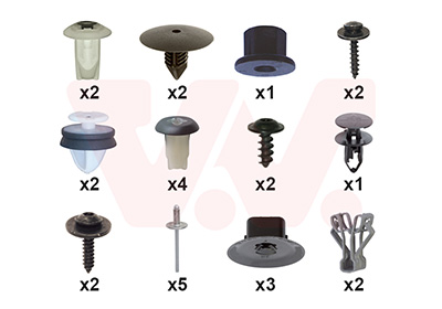 Van Wezel Montageset, achterscherm 1557796