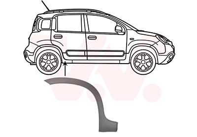 Van Wezel Verbreding, spatbord 1607524