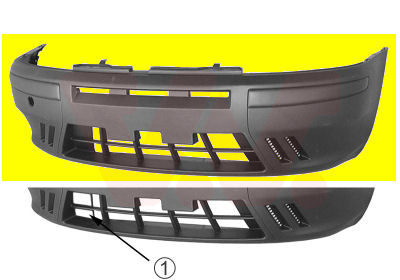 Van Wezel Bumper 1620570