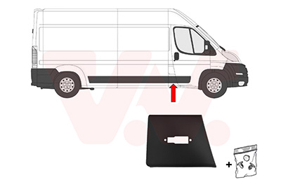 Van Wezel Sier- / beschermingspaneel, zijwand 1652408