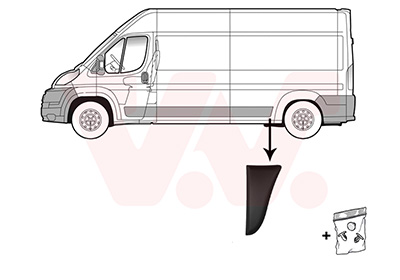 Van Wezel Sier- / beschermingspaneel, zijwand 1652415