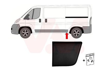 Van Wezel Sier- / beschermingspaneel, zijwand 1652417