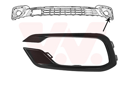 Van Wezel Plaat, bumper 1766583