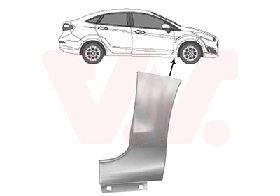 Van Wezel Spatbord 1807156