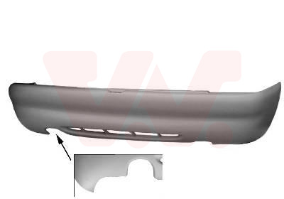 Van Wezel Bumper 1856546