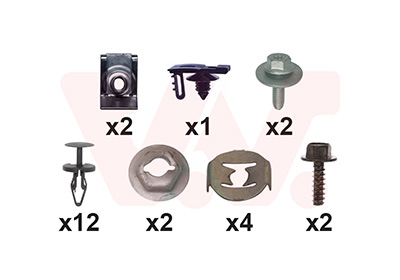 Van Wezel Montageset, bumper 1949794