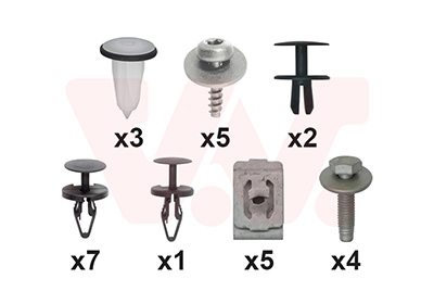 Van Wezel Montageset, achterscherm 1949796