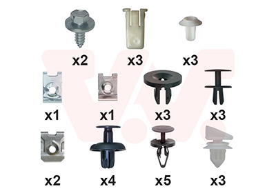 Van Wezel Montageset, achterscherm 1966796