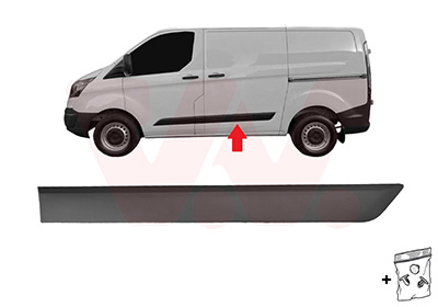 Van Wezel Sier- / beschermingspaneel, zijwand 1987405