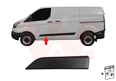 Van Wezel Sier- / beschermingspaneel, deur 1987423