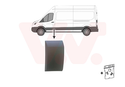 Van Wezel Sier- / beschermingspaneel, zijwand 1991405