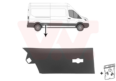 Van Wezel Sier- / beschermingspaneel, zijwand 1991428
