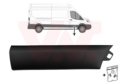 Van Wezel Sier- / beschermingspaneel, deur 1992404