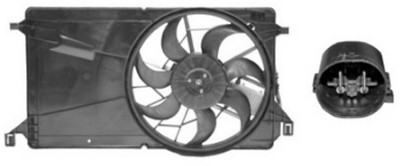 Van Wezel Ventilatorwiel-motorkoeling 2735746