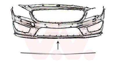 Van Wezel Voorbumper deel 2937585