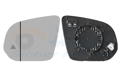 Van Wezel Buitenspiegelglas 2957835