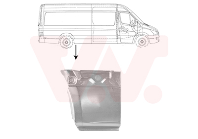 Van Wezel Spatbord 2973142