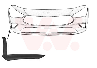 Van Wezel Sier- / beschermingspaneel, bumper 2974582