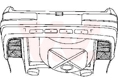 Van Wezel Kofferbodemplaat 3010334