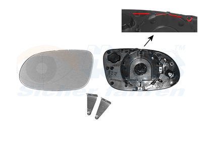 Van Wezel Buitenspiegelglas 3014837