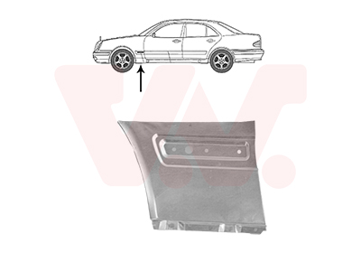 Van Wezel Spatbord 3028155