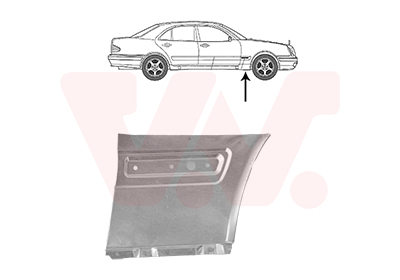 Van Wezel Spatbord 3028156