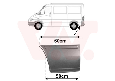 Van Wezel Spatbord 3075143