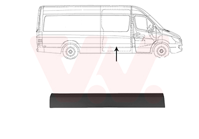 Van Wezel Sier- / beschermingspaneel, zijwand 3077426