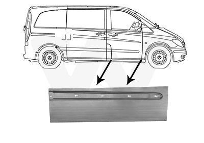 Van Wezel Deur, carosserie 3080172