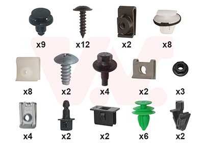 Van Wezel Montageset, bumper 3372794