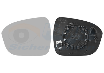 Van Wezel Spiegelglas, buitenspiegel 3376837