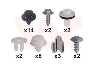 Van Wezel Montageset, bumper 3388793