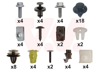 Van Wezel Montageset, bumper 3388794