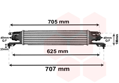 Van Wezel Interkoeler 37004421