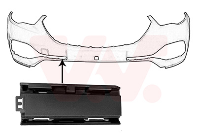 Van Wezel Sier- / beschermingspaneel, bumper 3729582