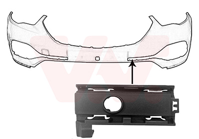 Van Wezel Sier- / beschermingspaneel, bumper 3729583