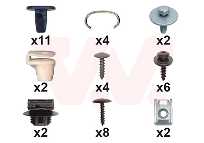 Van Wezel Montageset, bumper 3729794