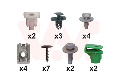 Van Wezel Montageset, achterscherm 3805796