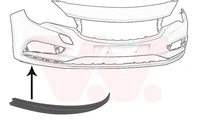 Van Wezel Bumperspoilers 3810502