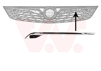 Van Wezel Sier- / Beschermingspaneel, radiateurgrille 3812511