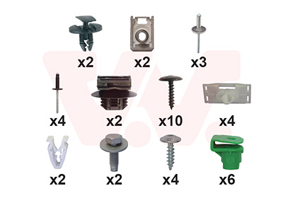 Van Wezel Montageset, bumper 4043793