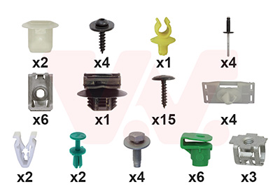 Van Wezel Montageset, bumper 4043794