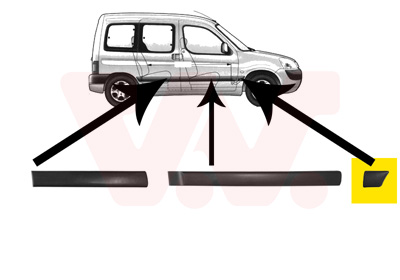 Van Wezel Sier-/beschermingslijst 4051422