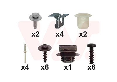 Van Wezel Montageset, bumper 4075794