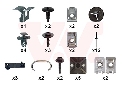 Van Wezel Montageset, bumper 4081793