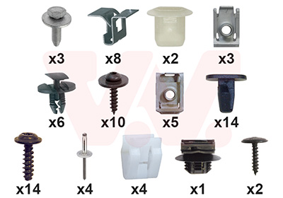 Van Wezel Montageset, bumper 4085794