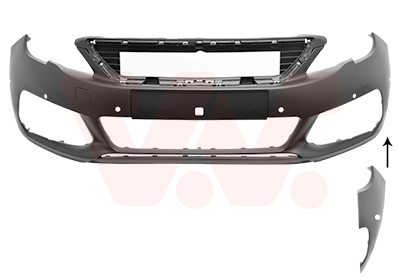 Van Wezel Bumper 4088576