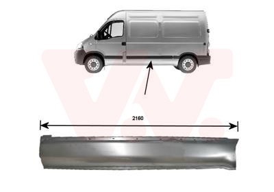 Van Wezel Spatbord 4387143